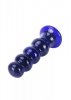 The radiant glass buttplug blue